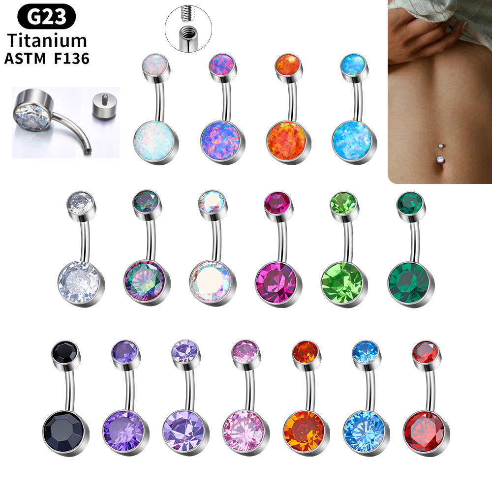 Body Jewelry Implant Grade - Implant Grade G23 Titanium 14G Internal