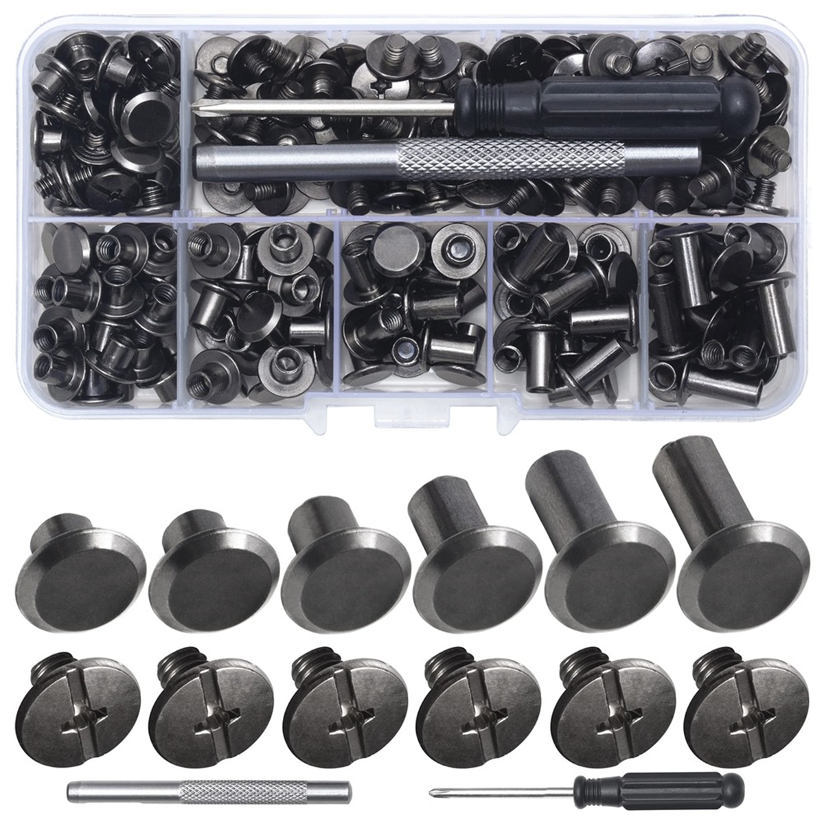 Body Jewelry Chicago - Chicago Screw Leather Rivets Assorted Screw