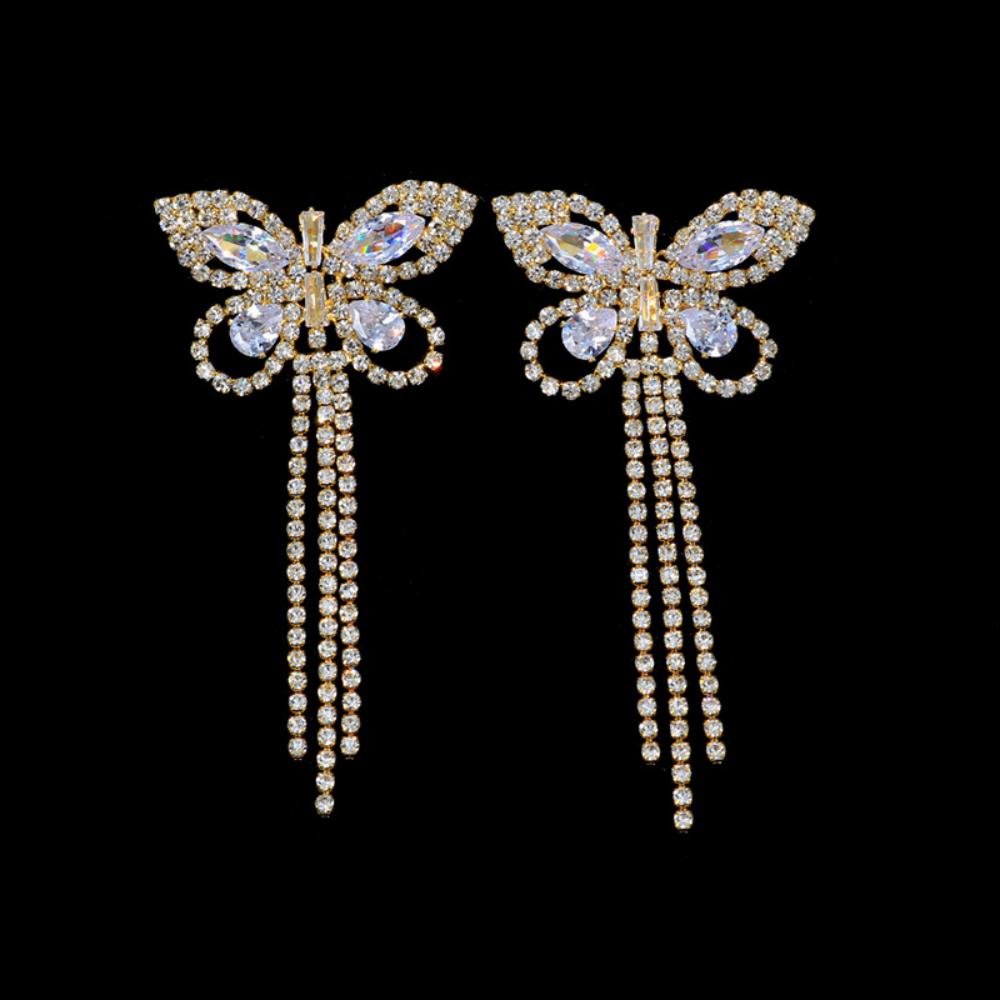 Sexy Rhinestone Butterfly Tass – Body Jewelry Nipple Chain Bewertung und Preis