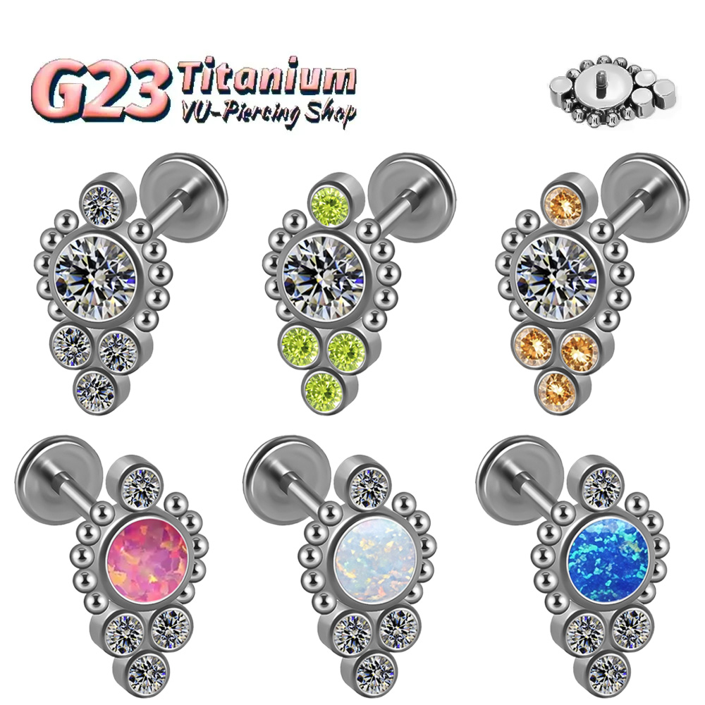 ASTM F136 Titanium Sunflower W – Body Jewelry Implant Grade Bewertung und Preis