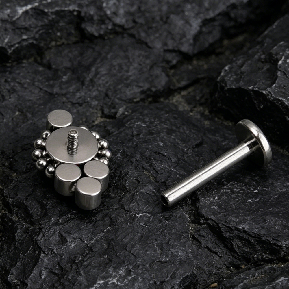 ASTM F136 Titanium Sunflower W – Body Jewelry Implant Grade Bewertung und Preis