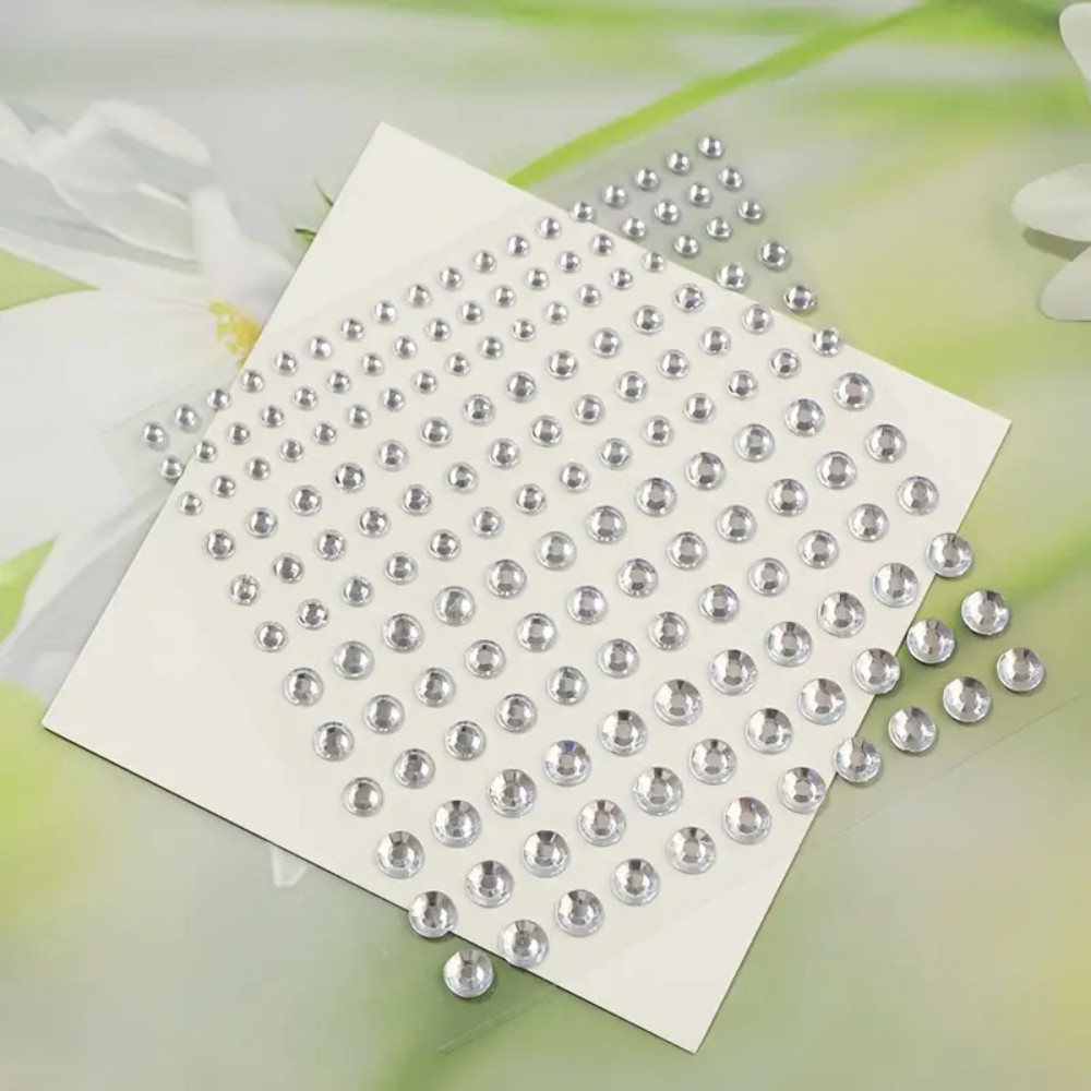 165pcs Self-Adhesive Rhineston – Body Jewelry And Piercing Bewertung und Preis