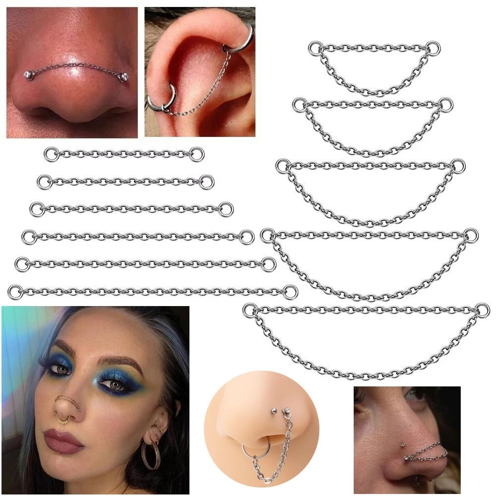 Fashion Titanium Nose Chain Th – Body Jewelry And Piercing Bewertung und Preis