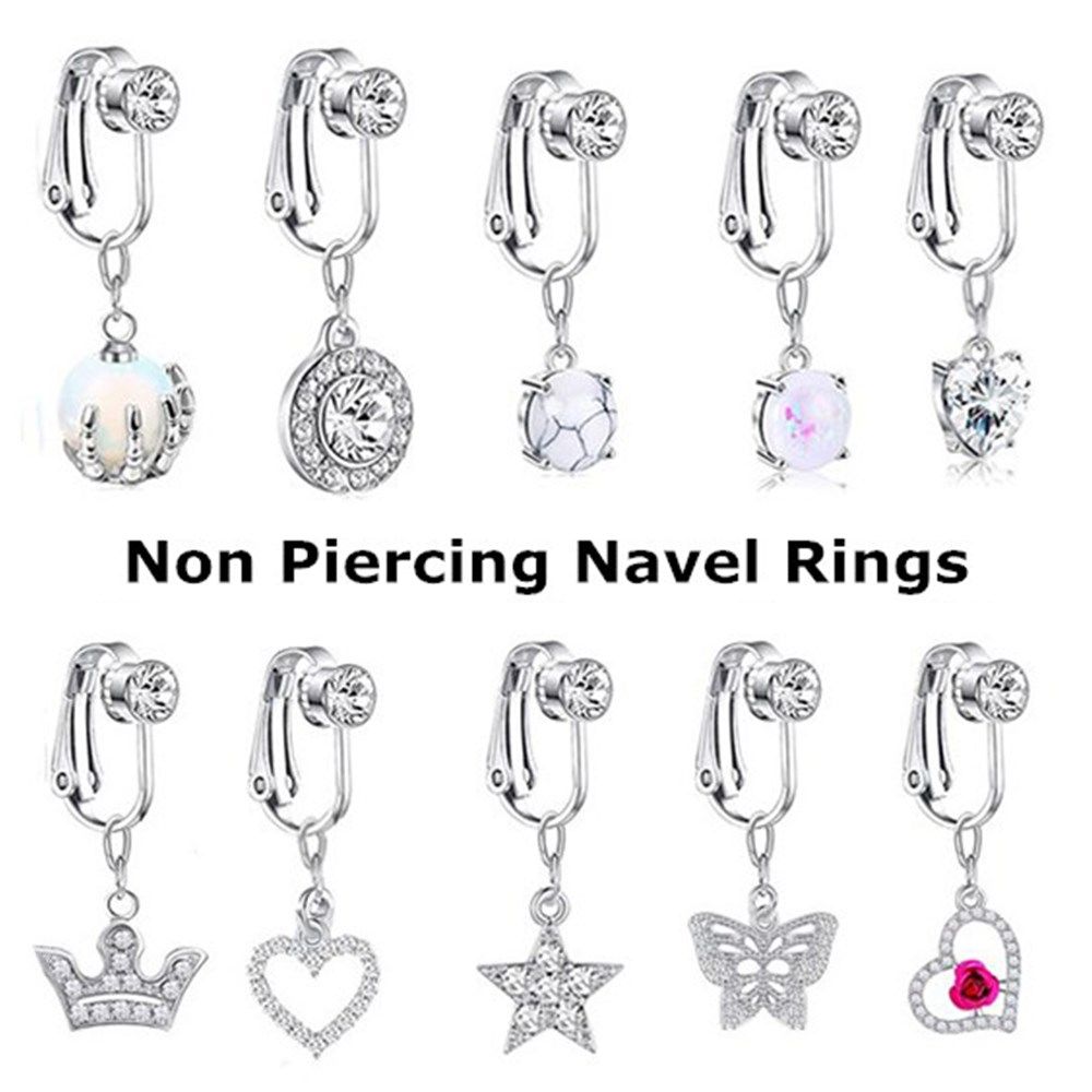 Accessories Clip On Earrings C – Body Jewelry And Piercing Bewertung und Preis