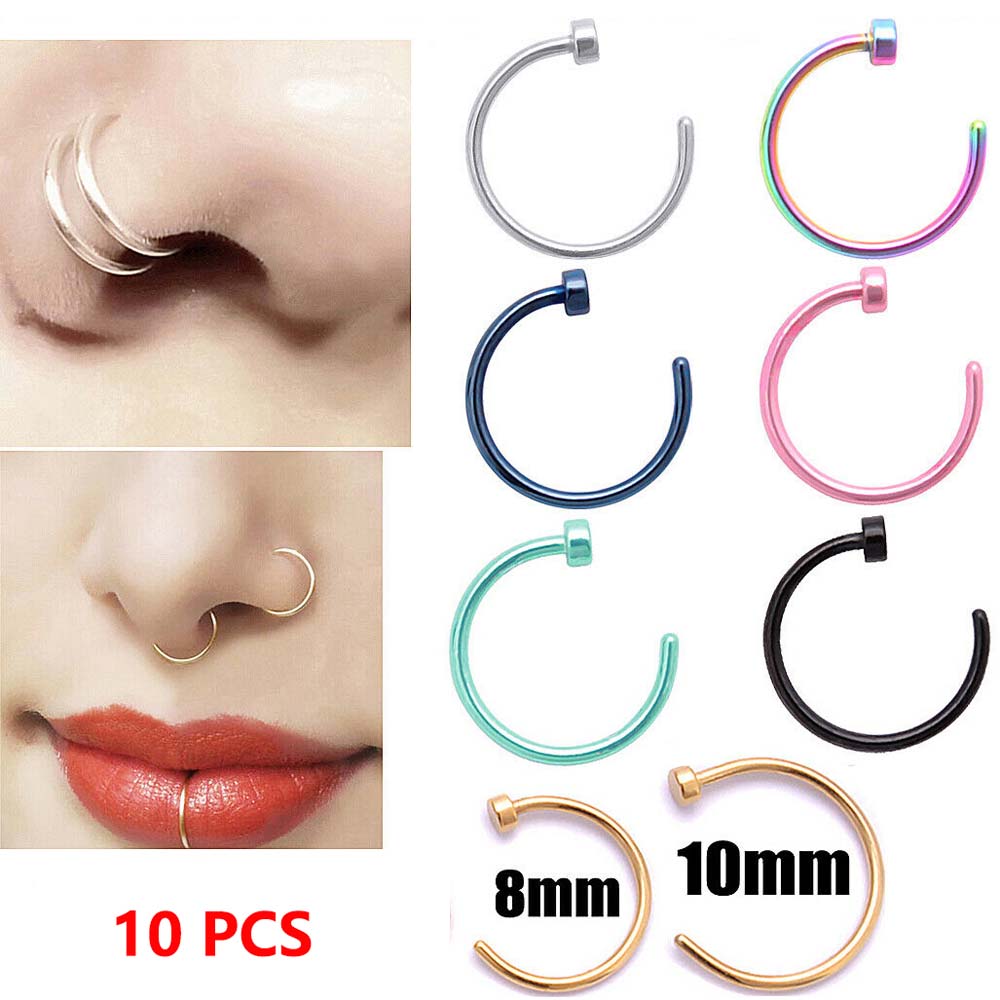 10 Pcs Simple Ear Ring Sale Su – Body Jewelry On Sale Bewertung und Preis