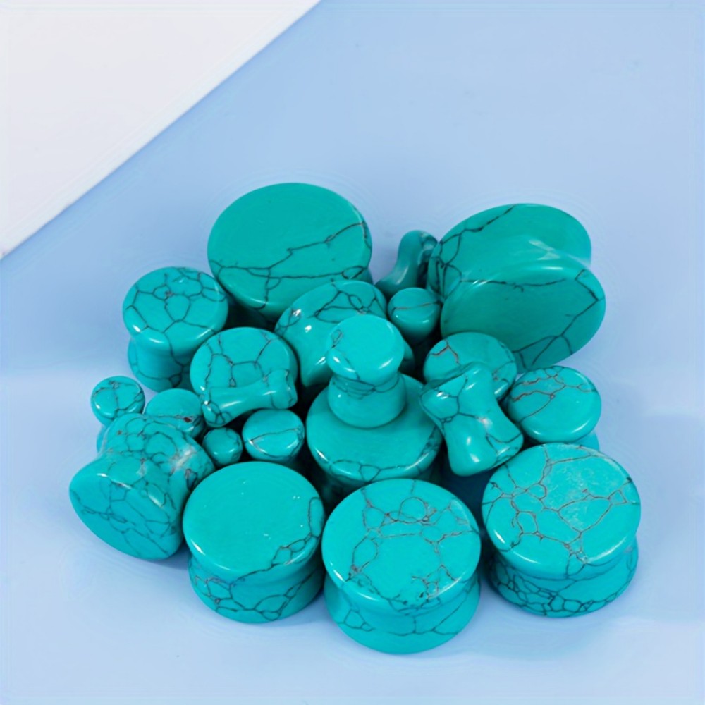 1Pair Vintage Elegant Turquois – Body Jewelry And Piercing Bewertung und Preis