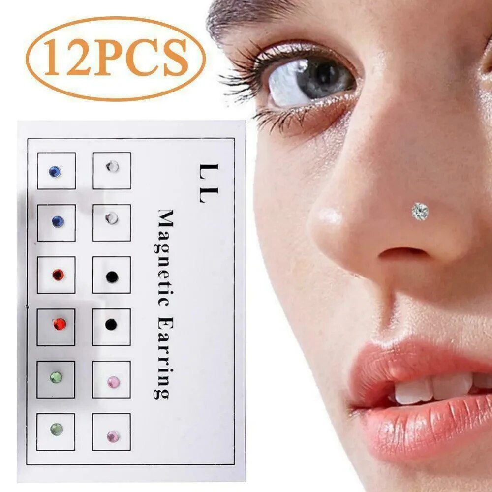 12PCS/Card Fake Cheater Non Pi – Body Jewelry And Piercing Bewertung und Preis