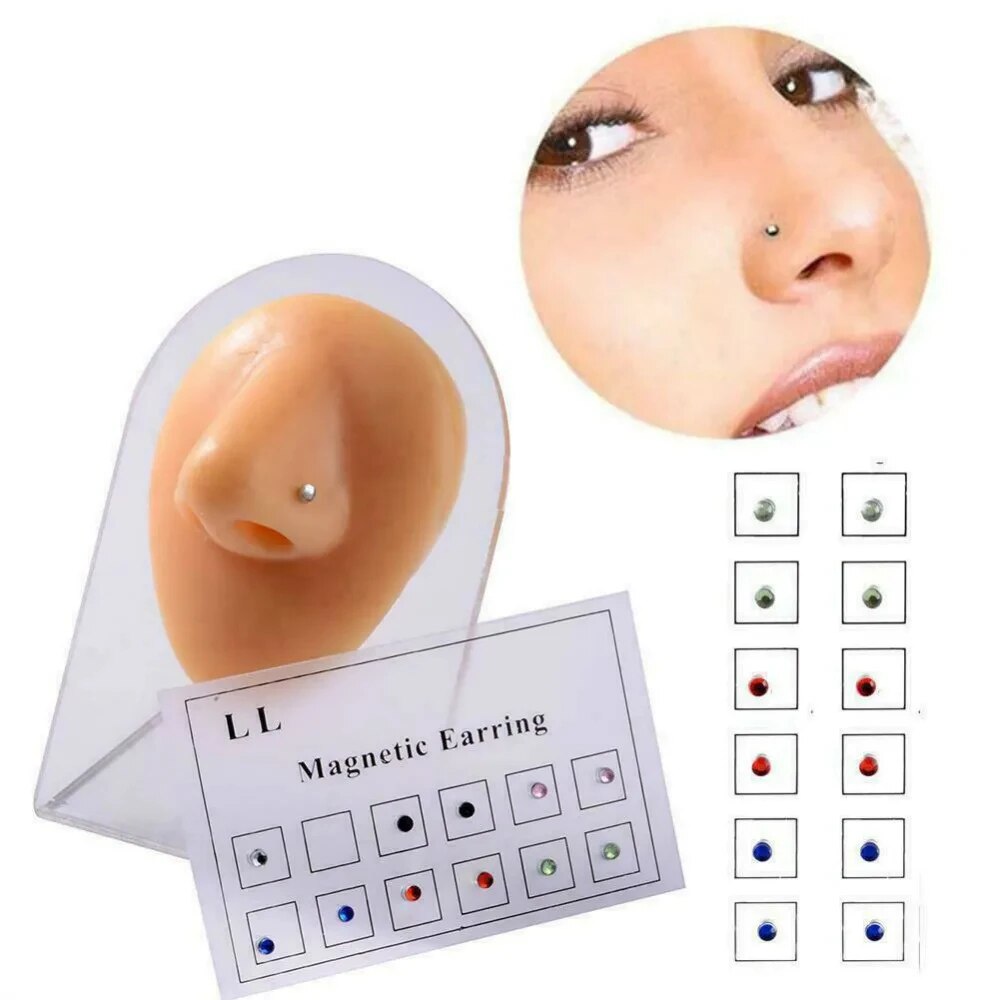 12PCS/Card Fake Cheater Non Pi – Body Jewelry And Piercing Bewertung und Preis