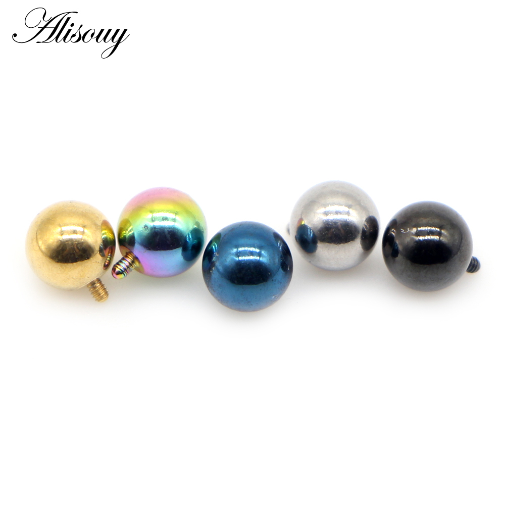 Alisouy 2PCS 3/4/5/6mm 16G Sta – Body Jewelry And Piercing Bewertung und Preis