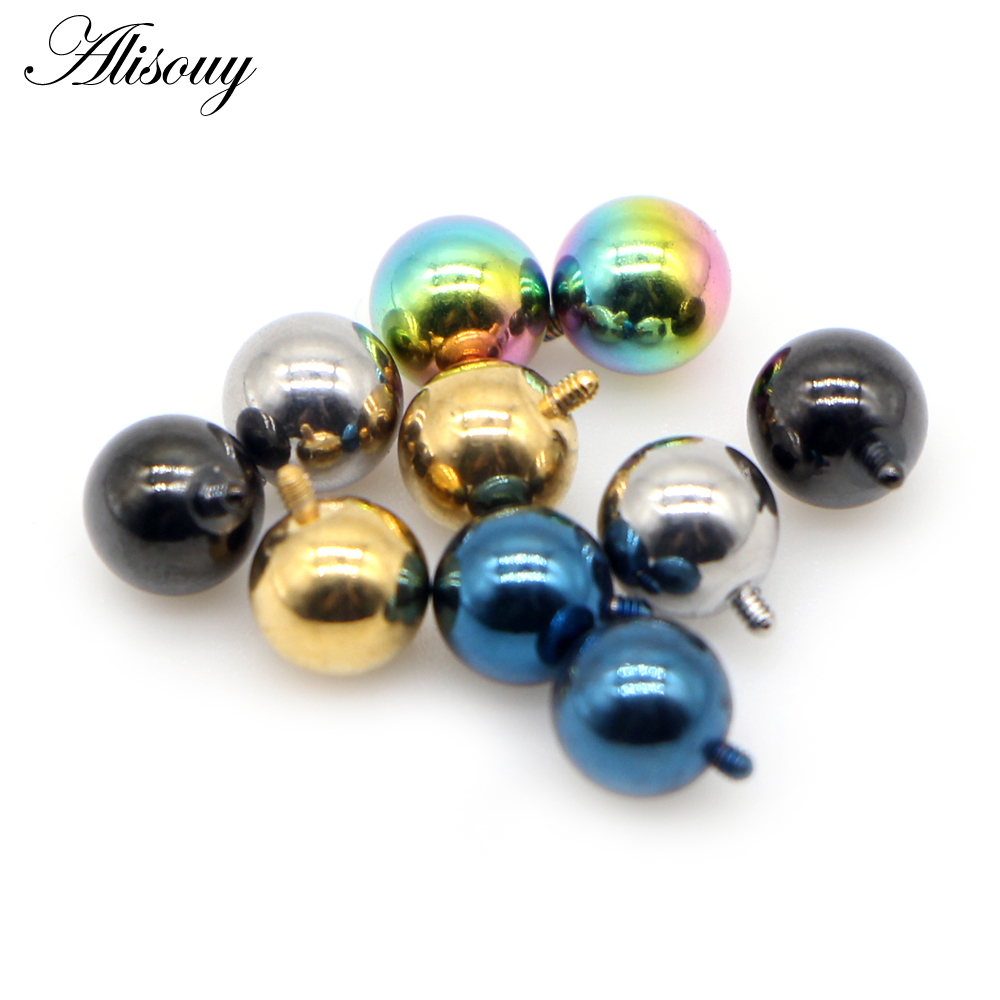 Alisouy 2PCS 3/4/5/6mm 16G Sta – Body Jewelry And Piercing Bewertung und Preis
