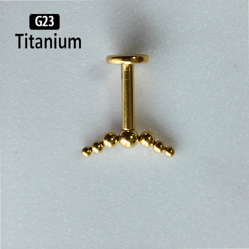 G23 Titanium Piercing 7pcs Bal – Cluster Stud Ear Bewertung und Preis