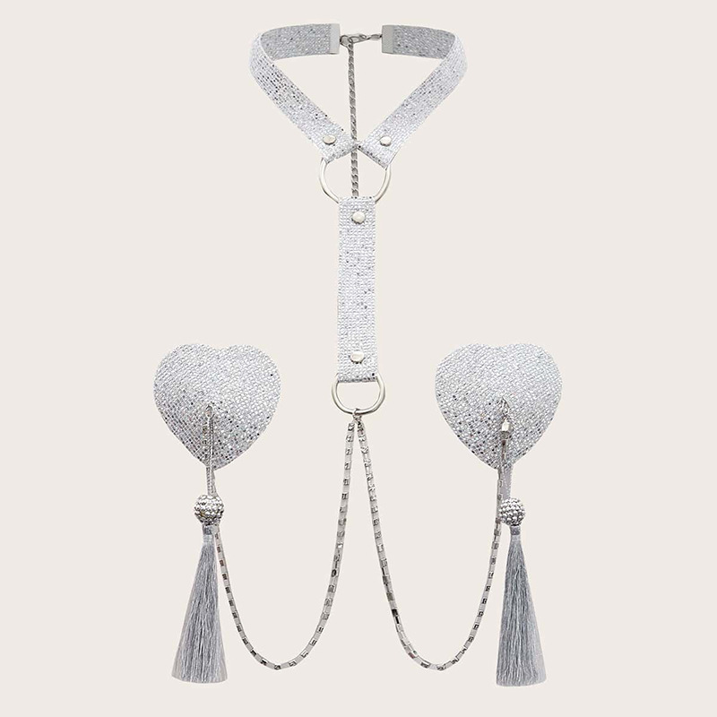 Western Fringe Pasties Chain w – Body Jewelry Nipple Chain Bewertung und Preis