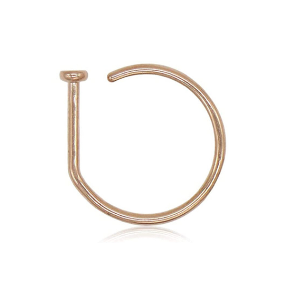 1PC Woman Man Fake Nose Rings  – Body Jewelry And Piercing Bewertung und Preis