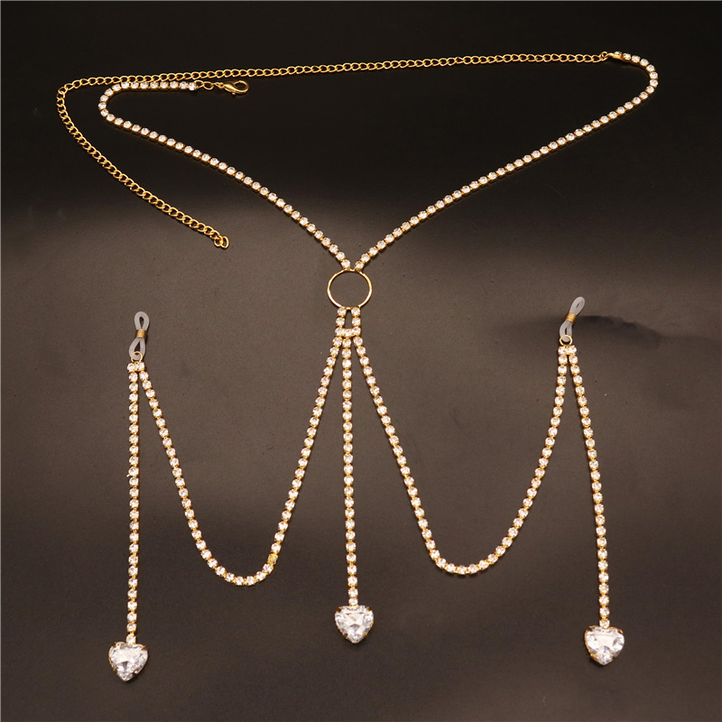 2023 New Fashion White Heart N – Body Jewelry Nipple Chain Bewertung und Preis
