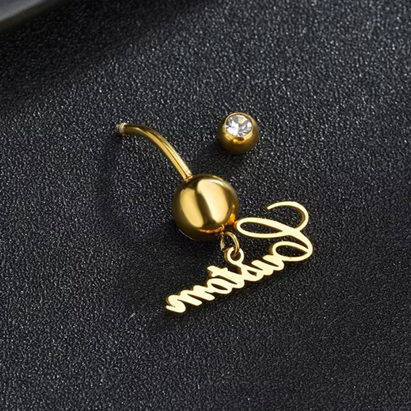 Letdiffery Custom Name Belly B – Body Jewelry Names Bewertung und Preis