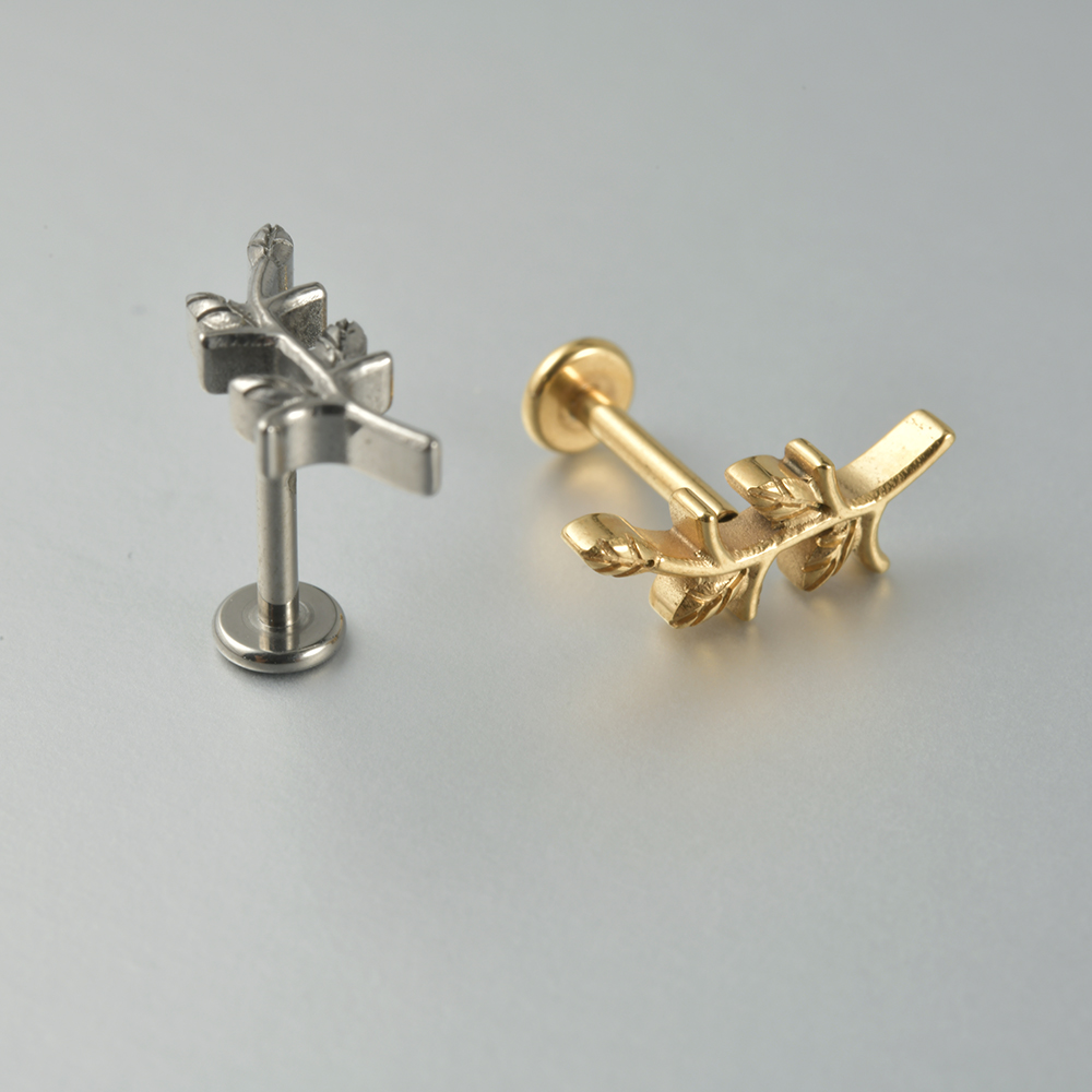 1PC Zircon&Opal G23 Solid Tita – Cluster Stud Ear Bewertung und Preis