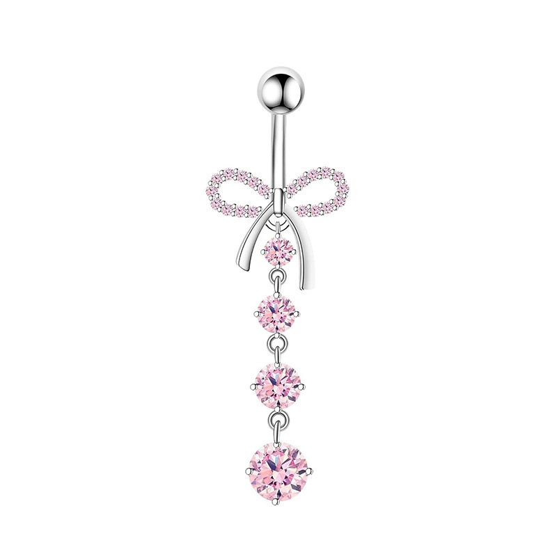 1PCS Pink Crown Belly Button R – Body Jewelry And Piercing Bewertung und Preis
