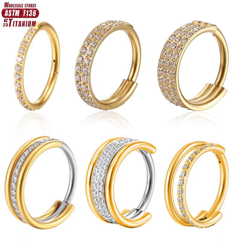 F136 Titanium Nose Ring Implan – Body Jewelry Implant Grade Bewertung und Preis
