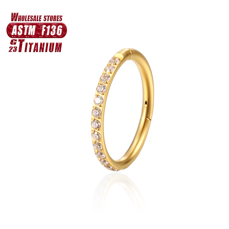 F136 Titanium Nose Ring Implan – Body Jewelry Implant Grade Bewertung und Preis