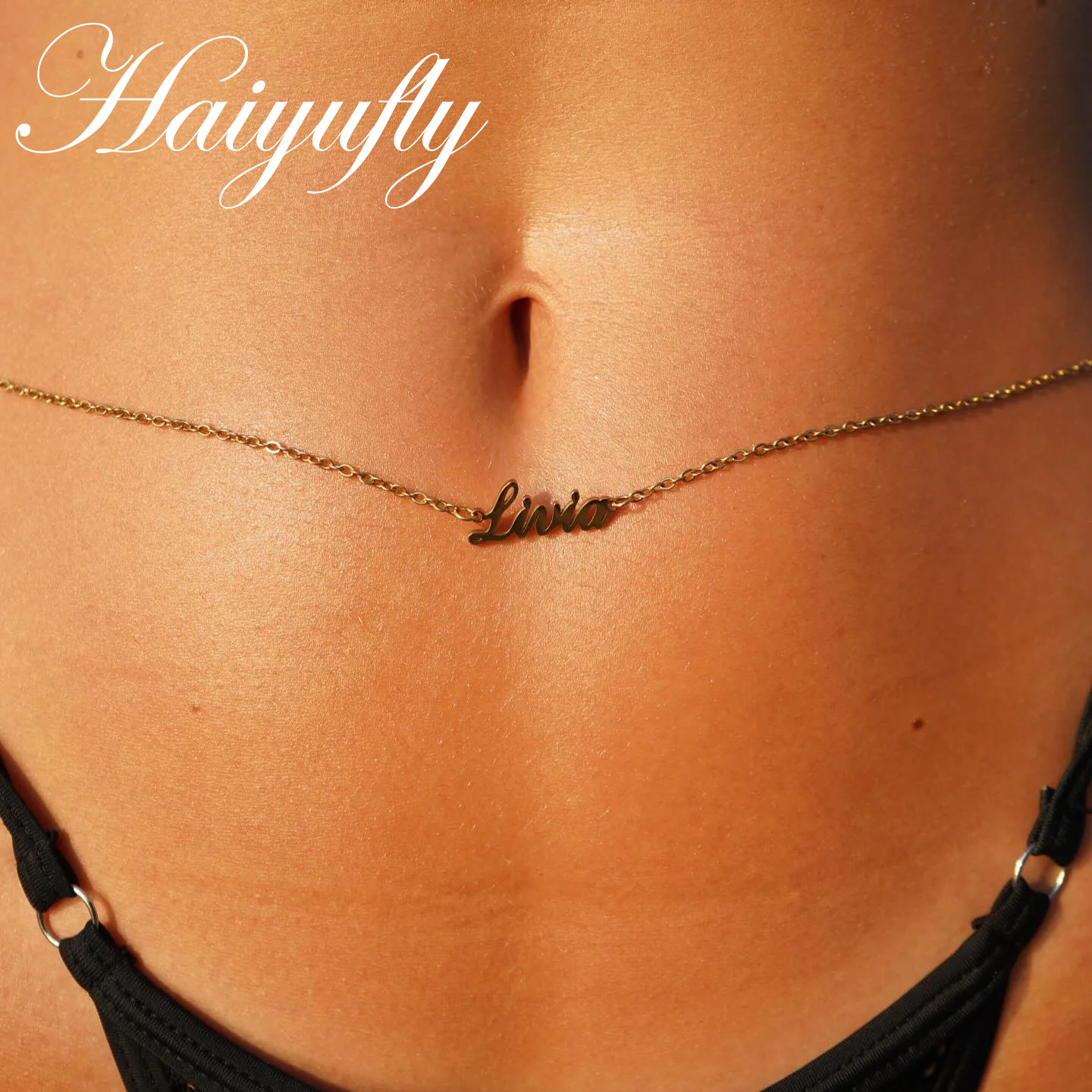 Haiyufly Custom Name Waist Cha – Body Jewelry Names Bewertung und Preis
