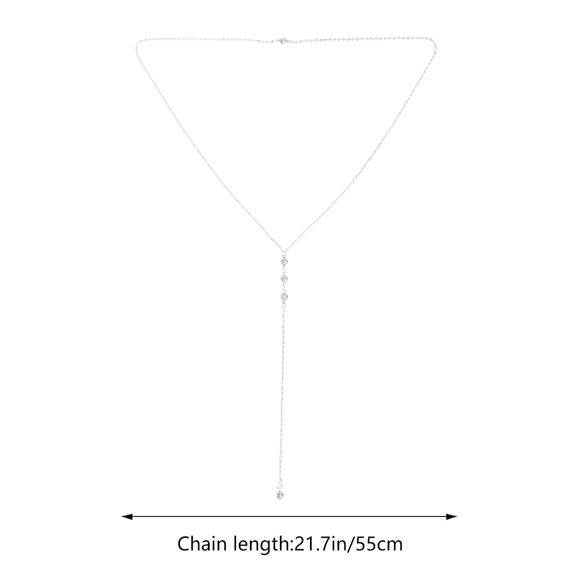 Crystal Necklace Holiday Silve – Body Jewelry And Piercing Bewertung und Preis
