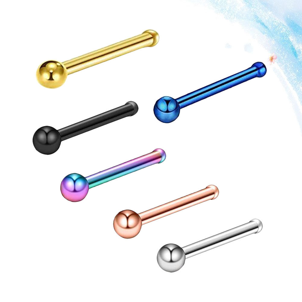 6Pcs Stainless Steel Nose Ring – Body Jewelry Ideas Bewertung und Preis