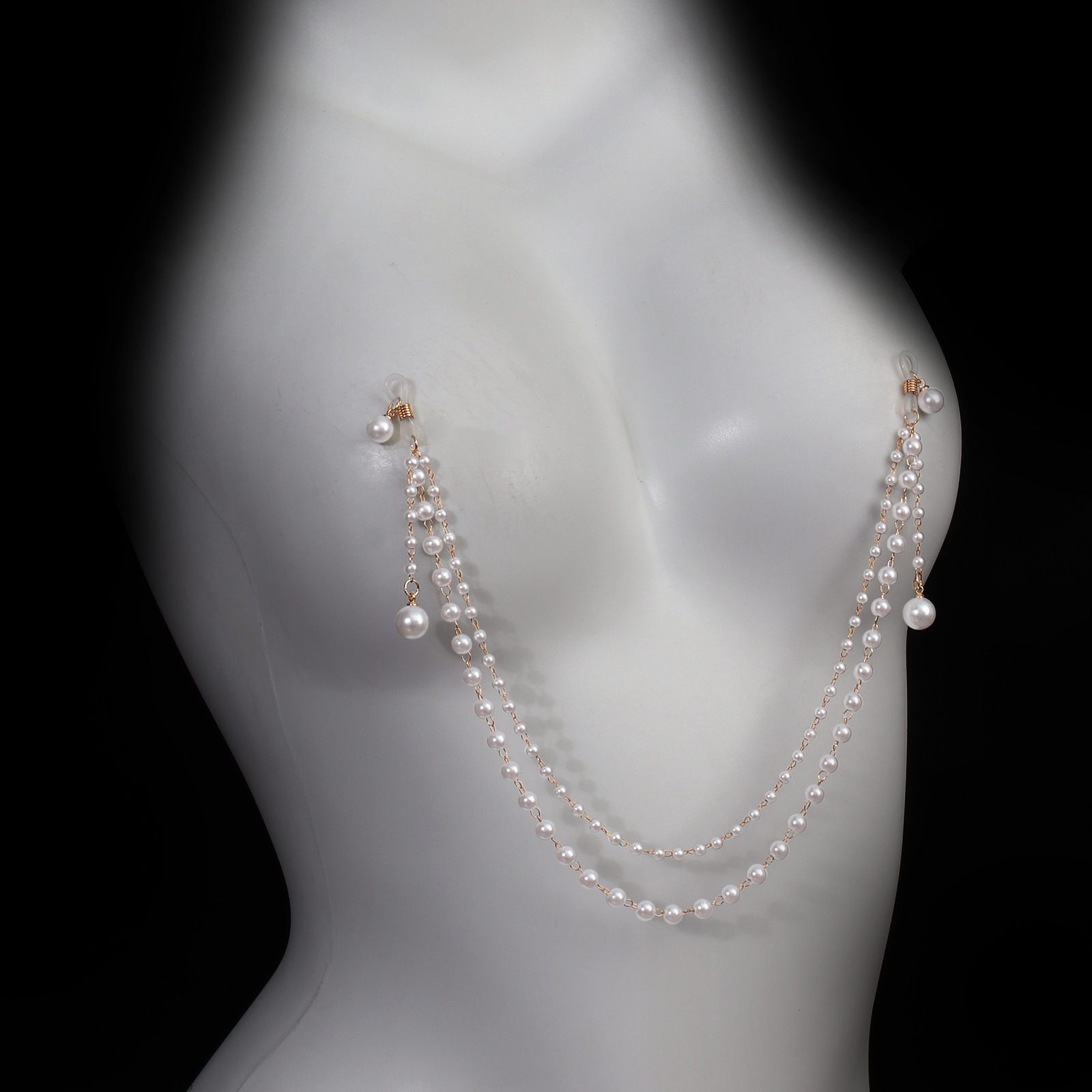 Sexy Non Piercing Pearl Nipple – Body Jewelry Nipple Chain Bewertung und Preis