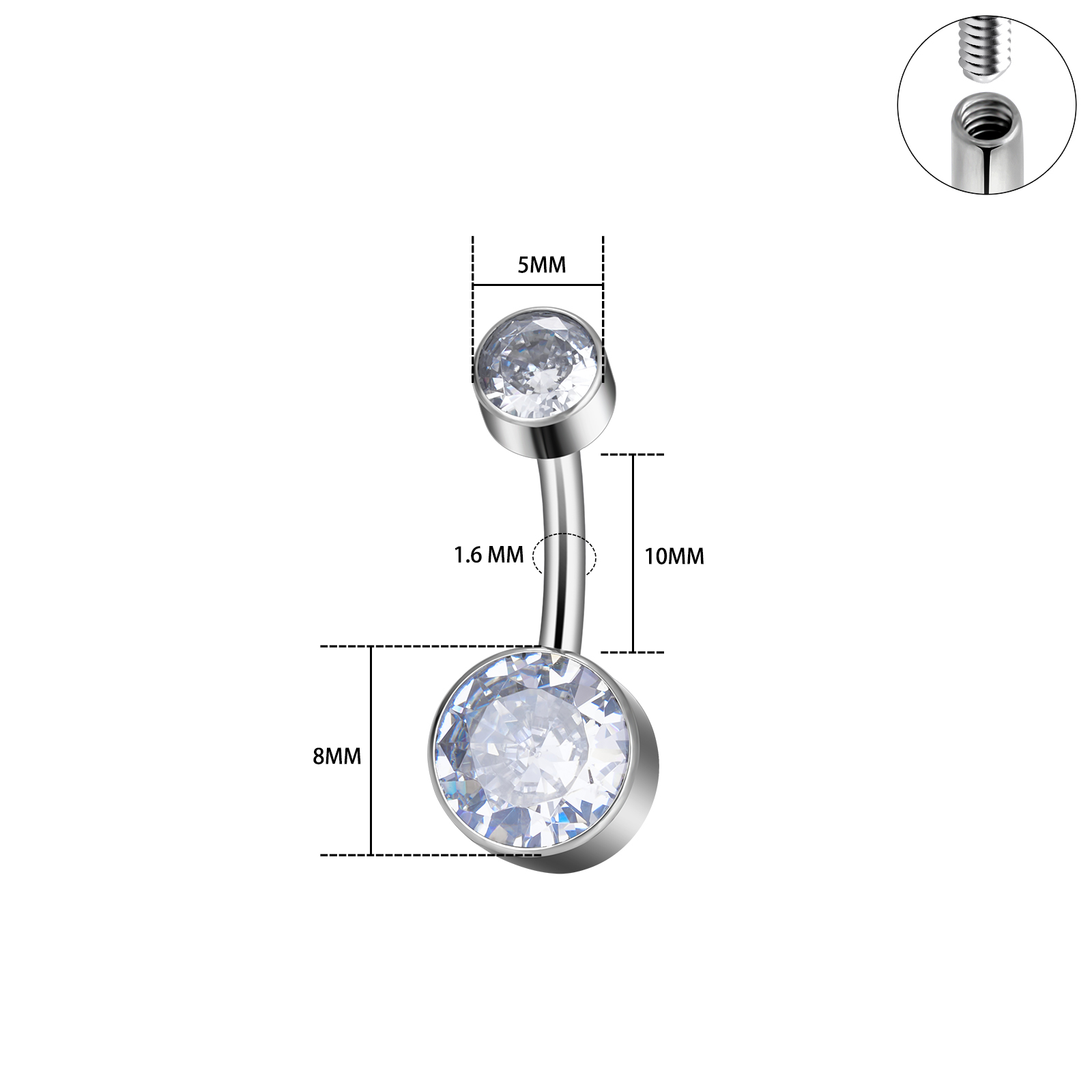 Implant Grade G23 Titanium 14G – Body Jewelry Implant Grade Bewertung und Preis
