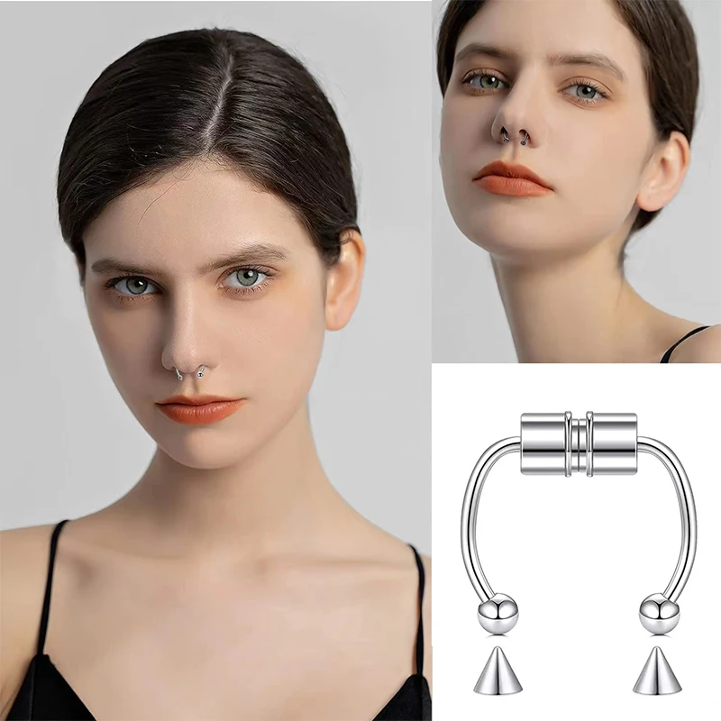 Fake Piercing Nose Ring Hoop S – Body Jewelry And Piercing Bewertung und Preis