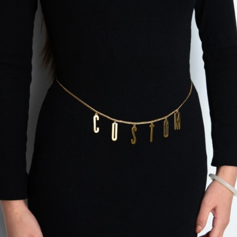 Personalized Custom Name Waist – Body Jewelry Names Bewertung und Preis