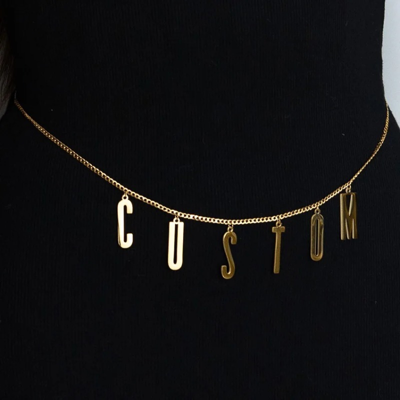 Personalized Custom Name Waist – Body Jewelry Names Bewertung und Preis