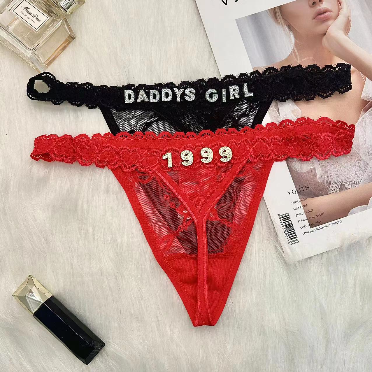 Custom Name Thong Panties with – Body Jewelry Names Bewertung und Preis