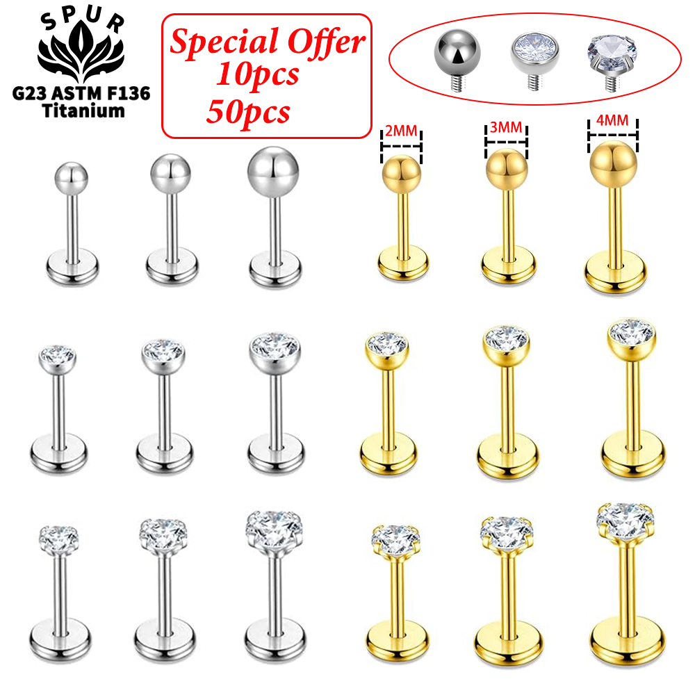 On Sale 10/50pc 16G/18G G23 Ti – Body Jewelry On Sale Bewertung und Preis