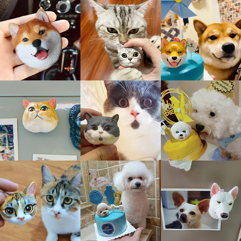 Custom 3D Pet Photo Jewelry Cu – Body Jewelry Ideas Bewertung und Preis