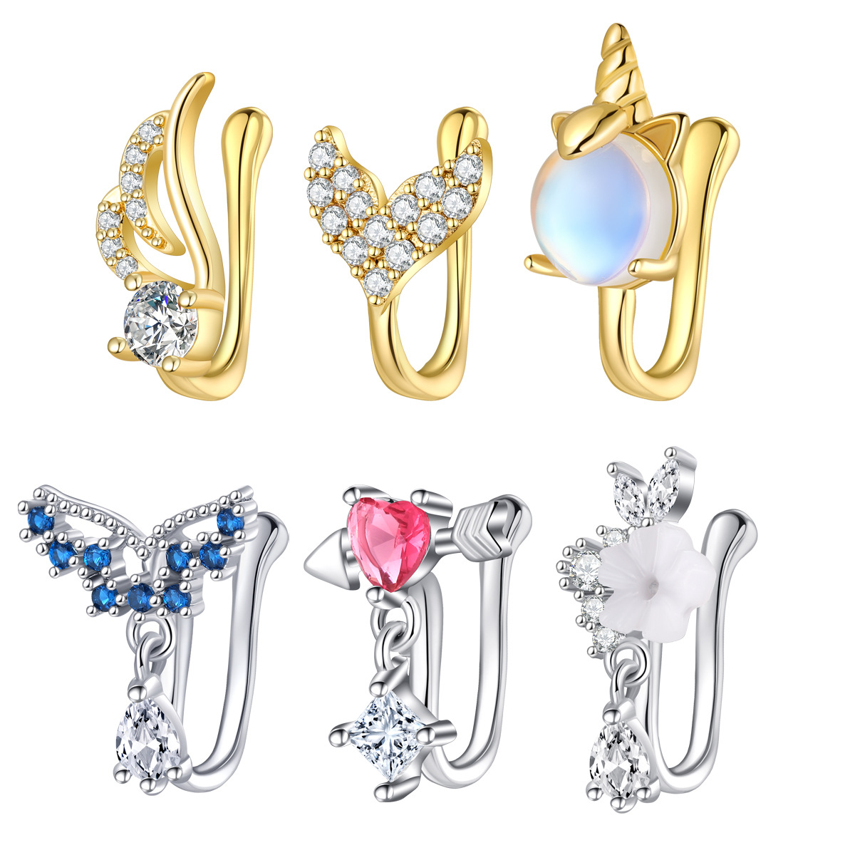 Fake Nose Piercing Jewelry Hig – Body Jewelry And Piercing Bewertung und Preis