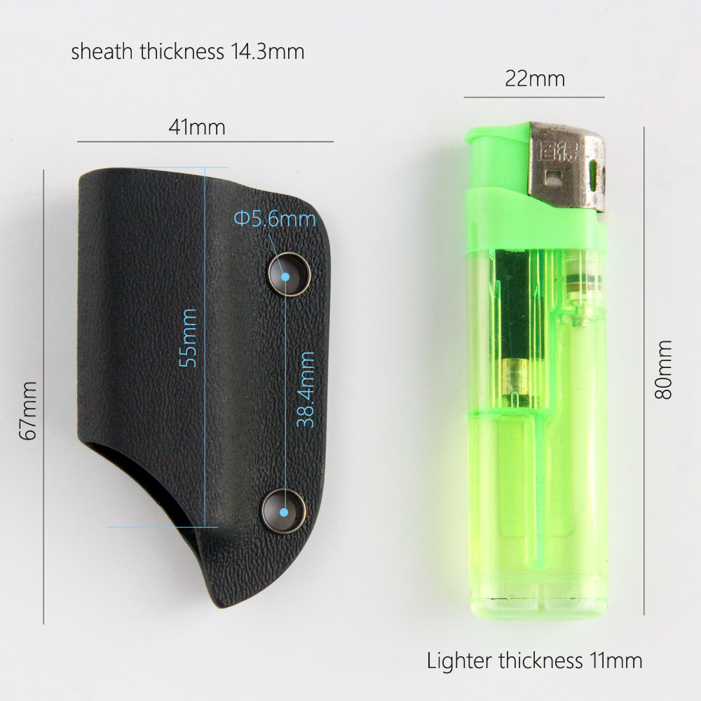 Kydex Lighter Holder Case Pouc – Body Jewelry Chicago Bewertung und Preis