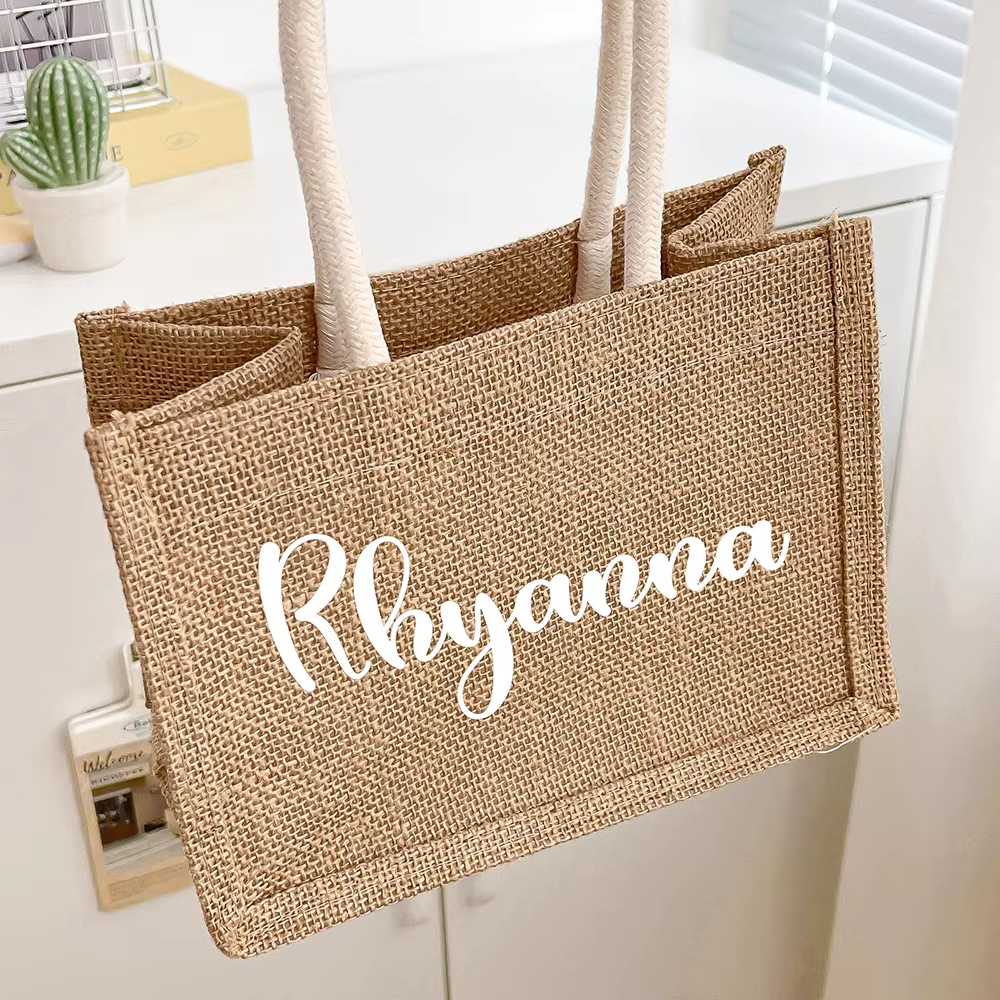 Personalized Embrodery Burlap  – Body Jewelry Names Bewertung und Preis